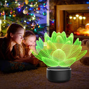 Hologram Lotus Lamp