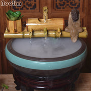 Bamboo Feng Shui Water Fountain