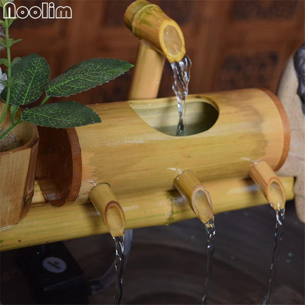 Bamboo Feng Shui Water Fountain