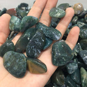 Virgo Moss Agate Healing Crystal