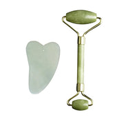 Jade and Rose Quartz Youthful Face Massage Roller