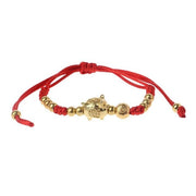 Red String Golden Pig Protection Bracelet