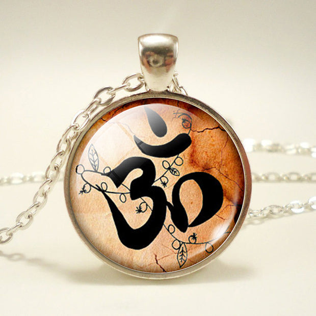 Chakra Symbols Life Charm Energy Pendant