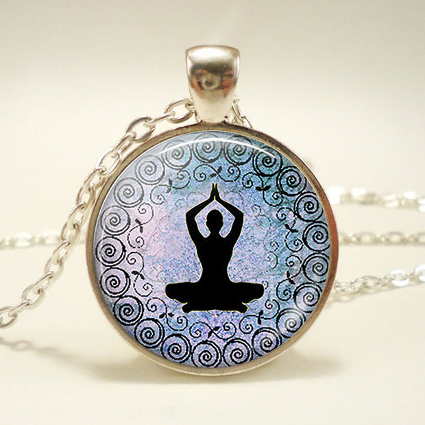 Chakra Symbols Life Charm Energy Pendant